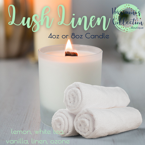 Lush Linen - Candle