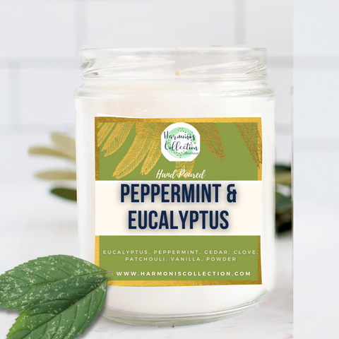 Peppermint and Eucalyptus - Candle