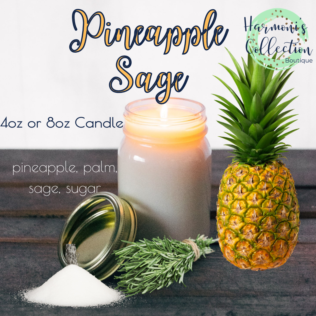 Pineapple Sage - Candle