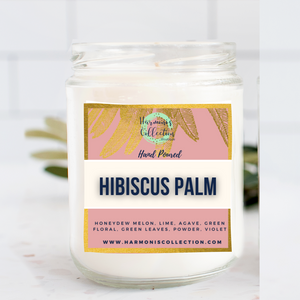 Hibiscus Palm - Candle