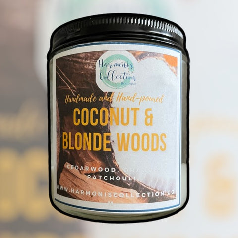 Coconut and Blonde Woods - Candle