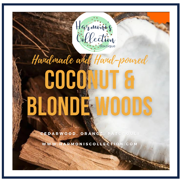 Coconut and Blonde Woods - Candle